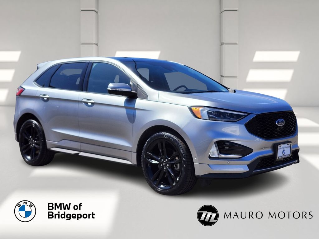 Silver 2020 Ford Edge ST AWD SUV / Crossover All-Wheel Drive 8-Speed Automatic