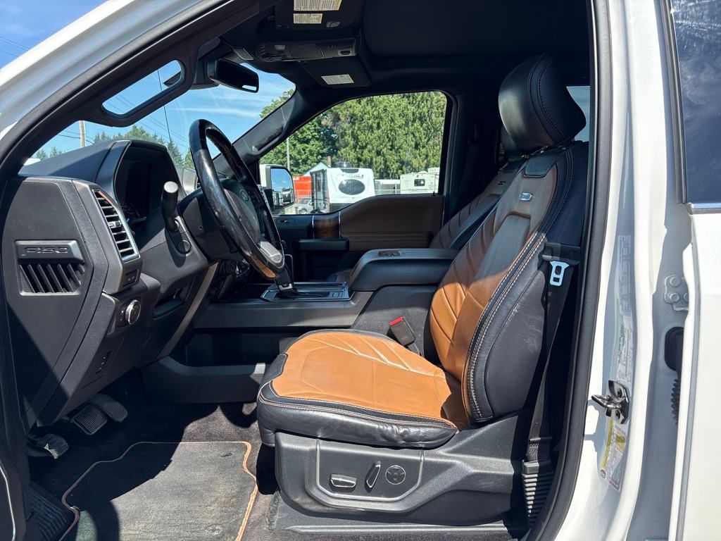 2017 White Platinum Ford F-150 Limited 4X4 Truck