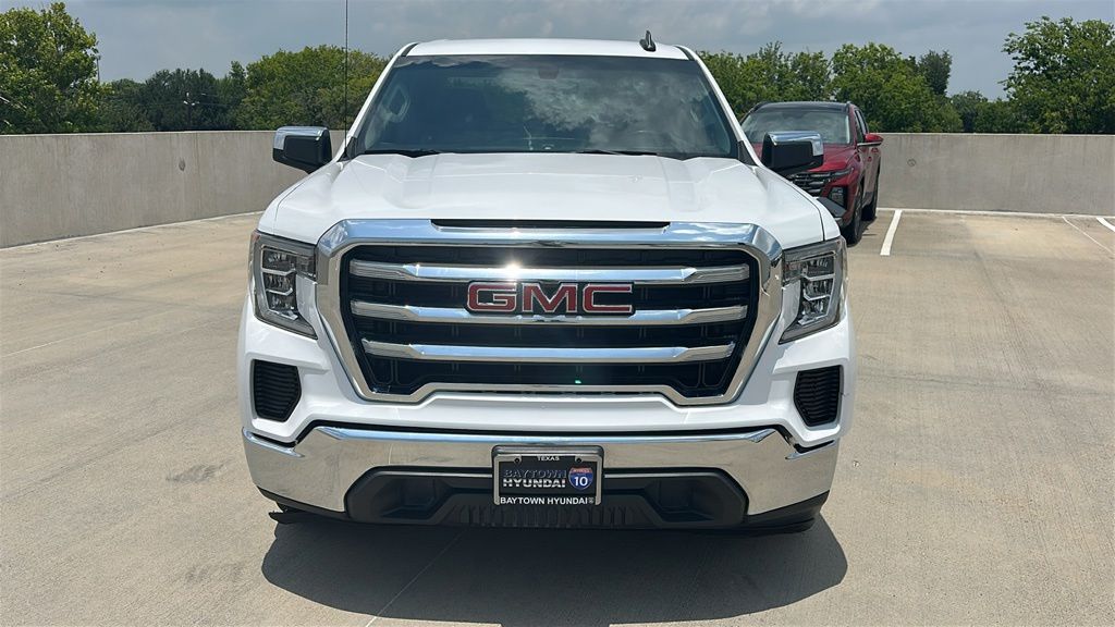 2019 GMC Sierra 1500 SLE White at North Houston Mitsubishi