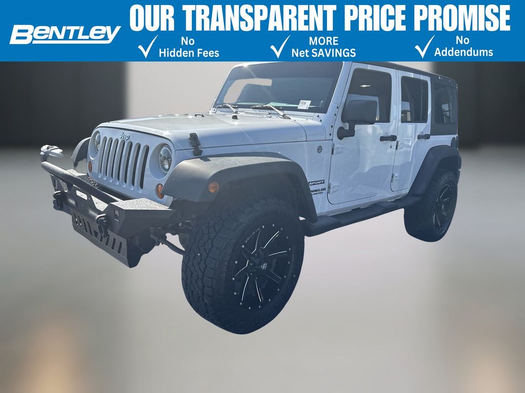 Bright White Clearcoat 2012 Jeep Wrangler SUV / Crossover Four-Wheel Drive 5-Speed Automatic