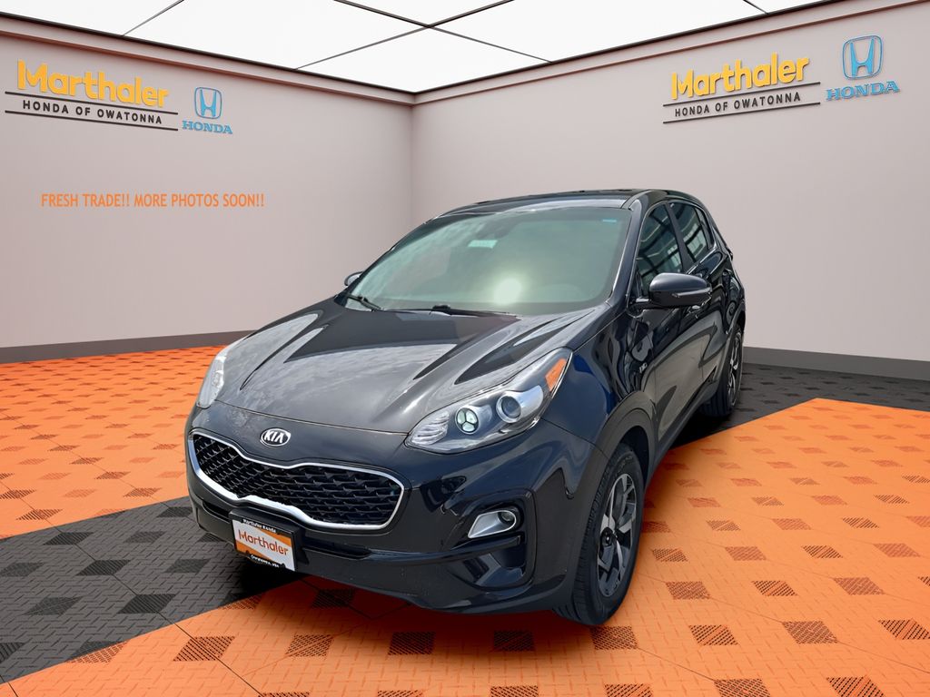 Black Cherry Pearl 2021 Kia Sportage LX AWD SUV / Crossover All-Wheel Drive 6-Speed Automatic Overdrive