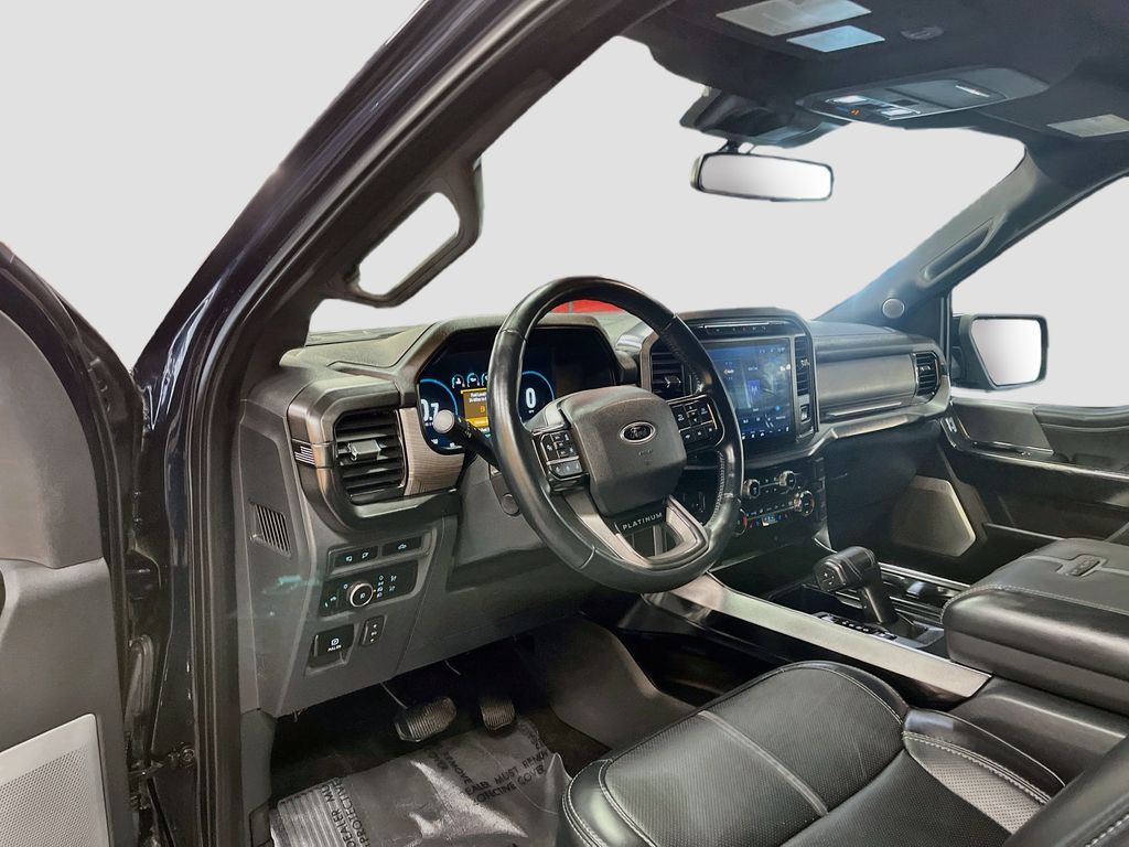 Used 2023 Blue Metallic Ford Platinum image 9