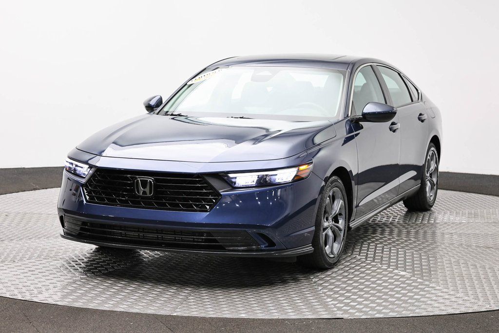 Blue 2024 Honda Accord Sedan Front-Wheel Drive Continuously Variable Transmission