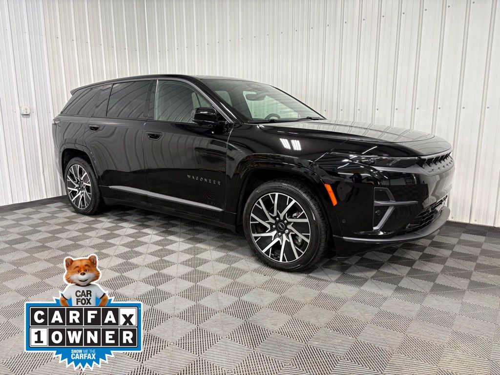 Diamond Black Crystal Pearlcoat 2025 Jeep Wagoneer S Limited 4WD SUV / Crossover Four-Wheel Drive 1-Speed Automatic
