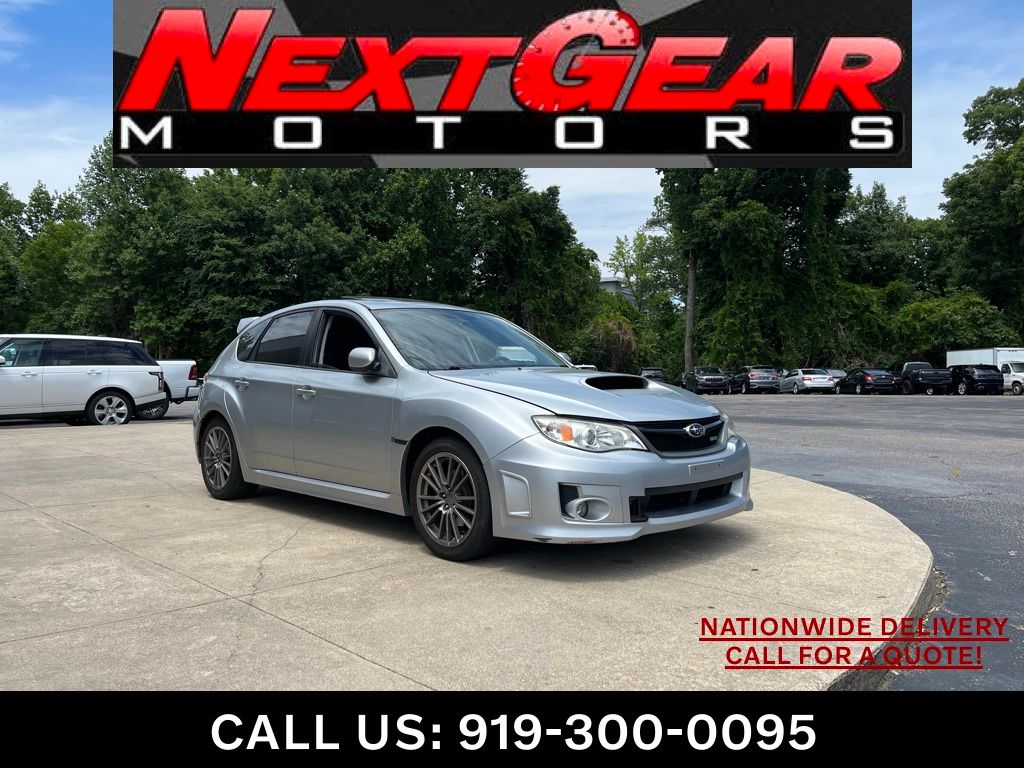 Ice Silver Metallic 2014 Subaru Impreza WRX Hatchback Hatchback All-Wheel Drive 5-Speed Manual