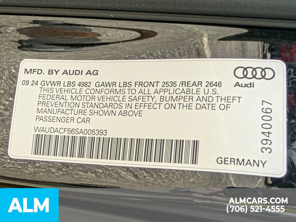 Used 2025 Black Audi 45 S line Premium image 24