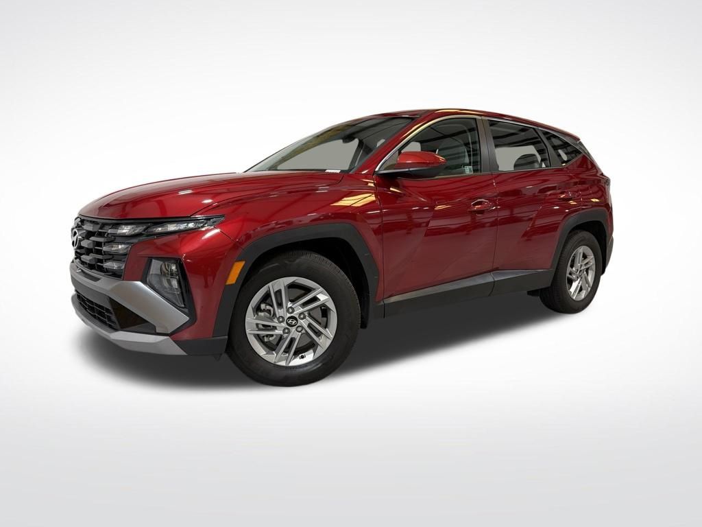 Ultimate Red 2025 Hyundai Tucson SUV / Crossover Front-Wheel Drive 8-Speed Automatic