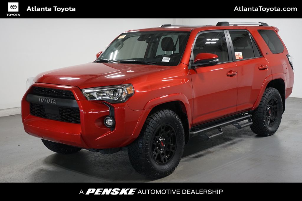 Barcelona Red Metallic 2024 Toyota 4Runner SUV / Crossover Four-Wheel Drive 5-Speed Automatic