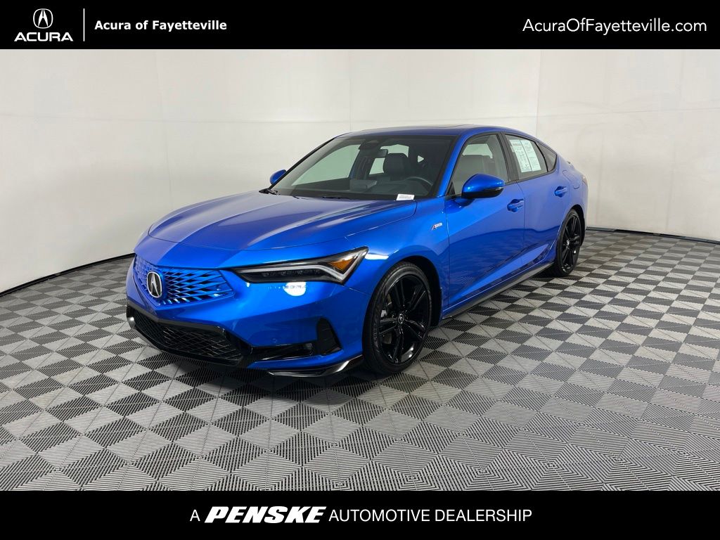 Double Apex Blue Pearl 2026 Acura Integra FWD with Technology and A-SPEC Package Sedan Front-Wheel Drive Continuously Variable Transmission