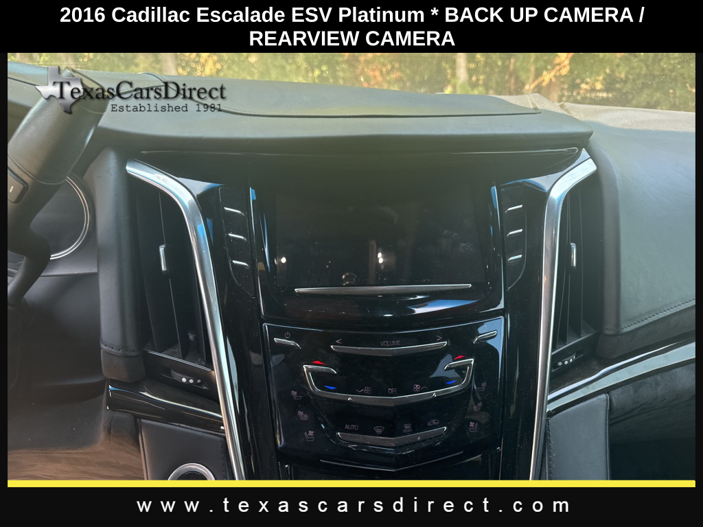 2016 Cadillac Escalade ESV Platinum Edition 10