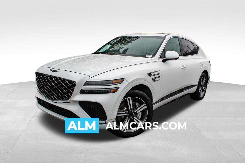Uyuni White 2025 Genesis GV80 Coupe 3.5T AWD Coupe All-Wheel Drive 8-Speed Automatic