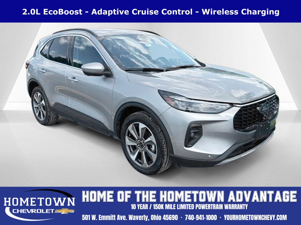 Iconic Silver Metallic 2024 Ford Escape Platinum AWD SUV / Crossover All-Wheel Drive 8-Speed Automatic
