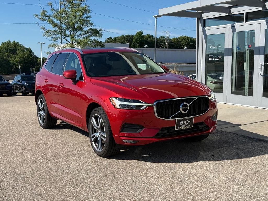 Fusion Red Metallic 2021 Volvo XC60 SUV / Crossover All-Wheel Drive Automatic