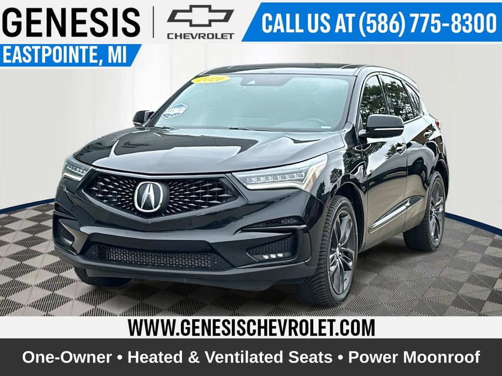 Black 2021 Acura RDX SUV / Crossover All-Wheel Drive Automatic