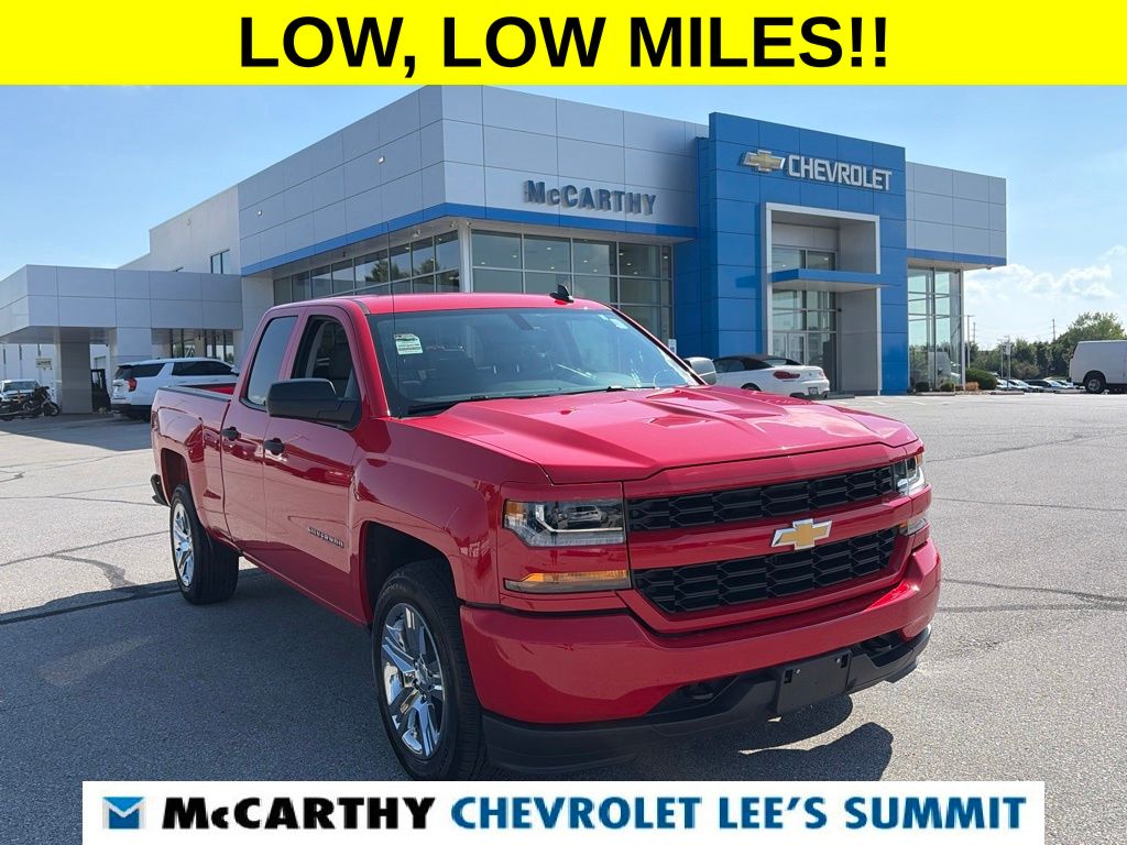 Red 2018 Chevrolet Silverado 1500 Pickup Truck 4X2 6-Speed Automatic Overdrive