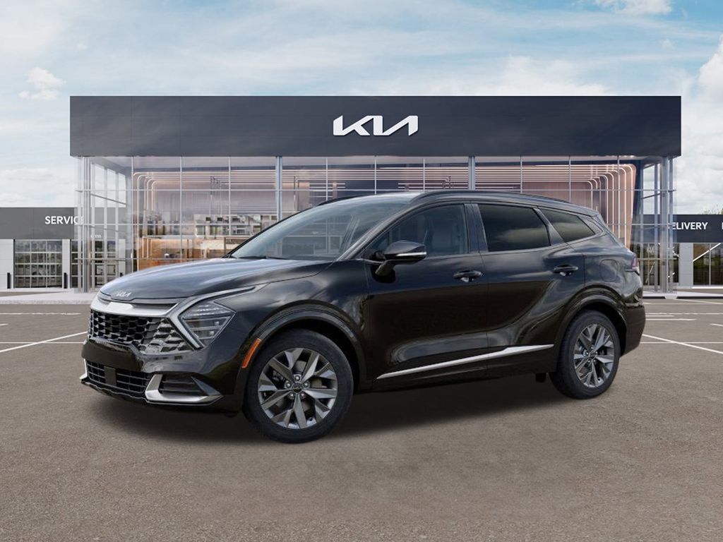 New 2025 Ebony Black Kia SX FWD image 3