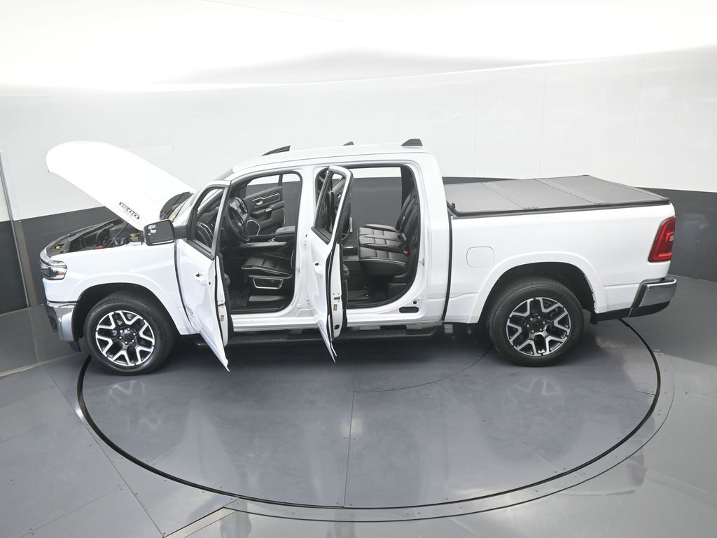 Used 2025 Bright White Clearcoat Ram Laramie image 71