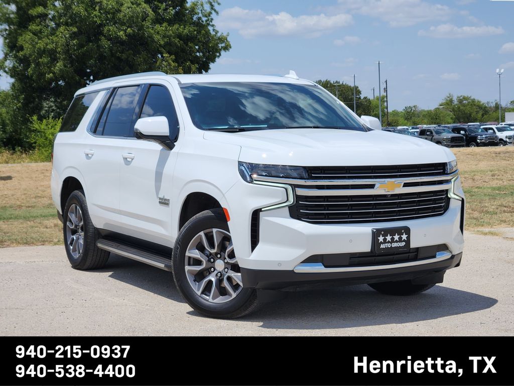 Summit White 2023 Chevrolet Tahoe SUV / Crossover 4X2