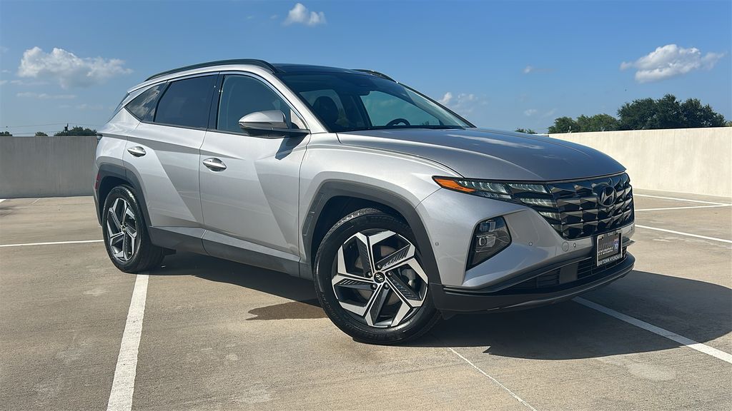 2022 Hyundai Tucson Limited Silver at Bayway Chrysler Dodge Jeep Ram