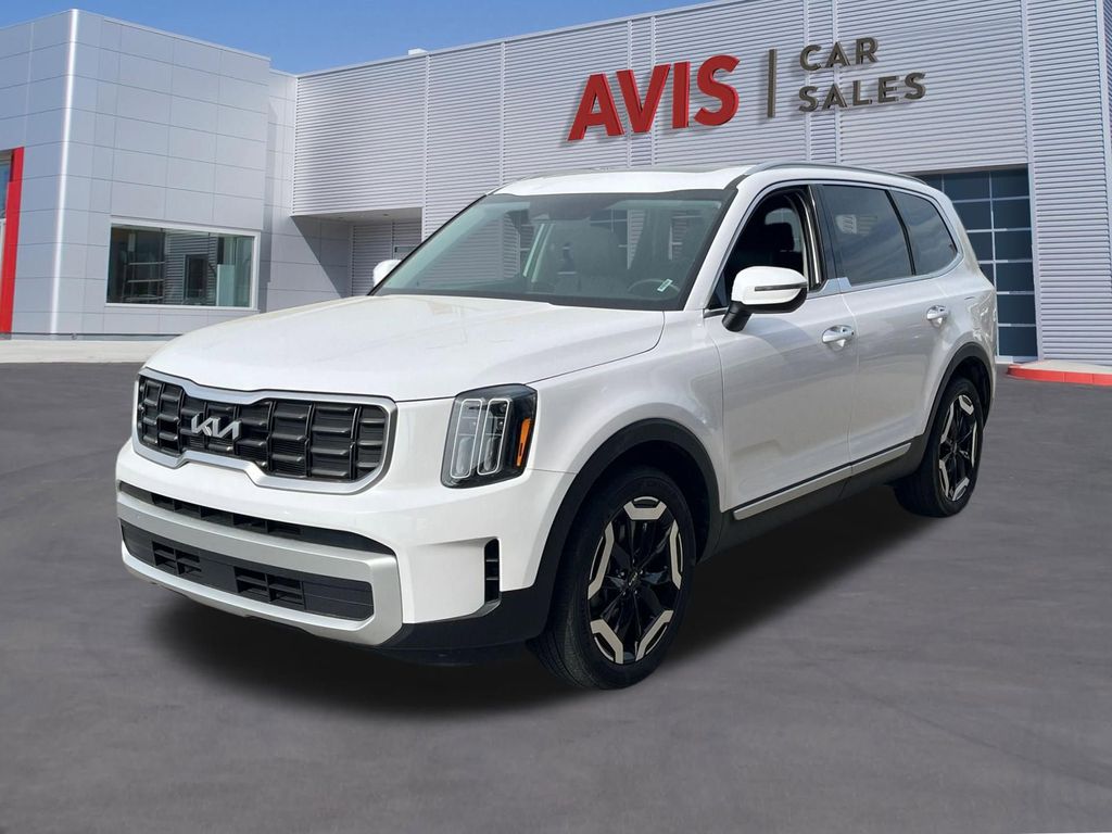 Glacial White Pearl 2025 Kia Telluride S FWD SUV / Crossover Front-Wheel Drive 8-Speed Automatic