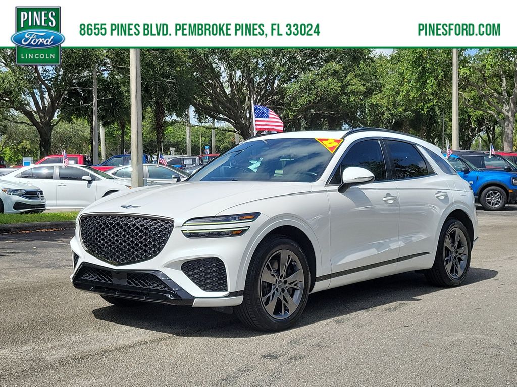 Uyuni White 2022 Genesis GV70 SUV / Crossover All-Wheel Drive 8-Speed Automatic