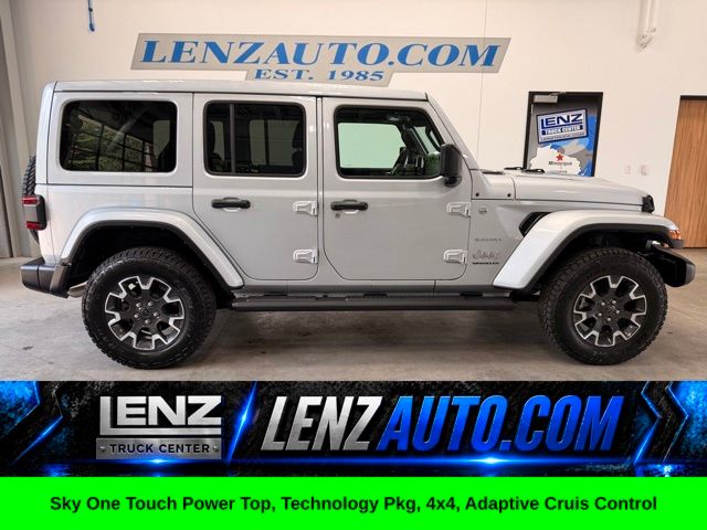 Silver Zynith Clearcoat 2024 Jeep Wrangler SUV / Crossover Four-Wheel Drive 8-Speed Automatic