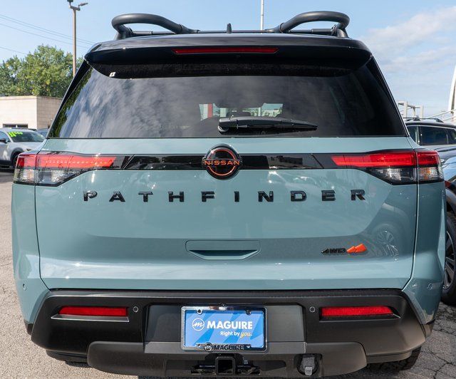2026 Nissan Pathfinder Rock Creek Green at South Hills Kia