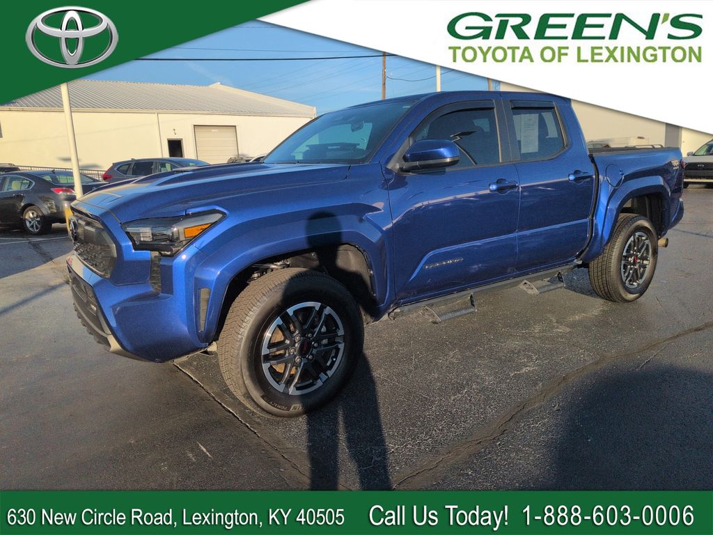 Blue Crush Metallic 2025 Toyota Tacoma Pickup Truck Four-Wheel Drive 8-Speed Automatic