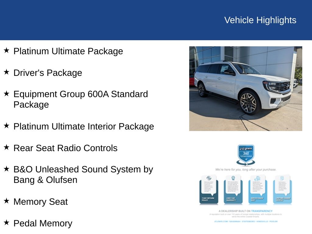 2025 Ford Expedition MAX Platinum