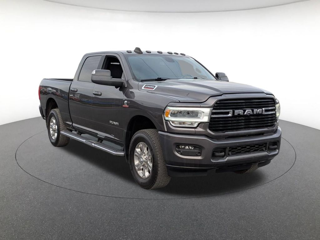 Gray (Granite Crystal Metallic Clearcoat) 2021 RAM 2500 Big Horn Crew Cab 4WD Pickup Truck Four-Wheel Drive 6-Speed Automatic