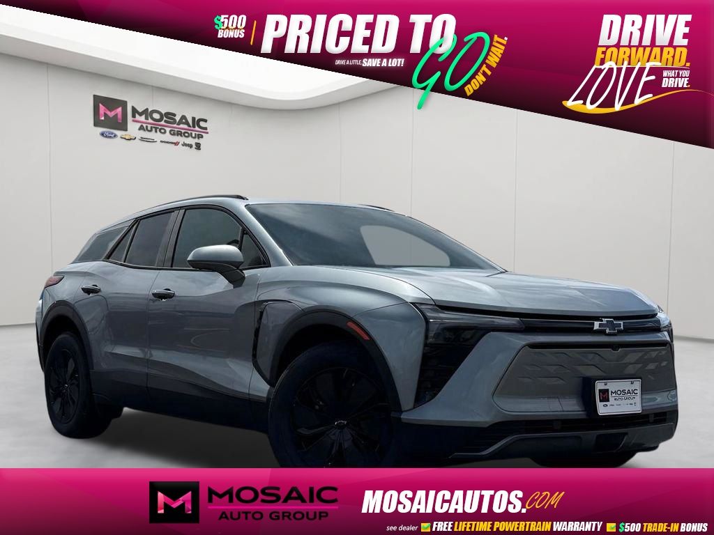 Sterling Gray Metallic 2025 Chevrolet Blazer EV LT eAWD SUV / Crossover All-Wheel Drive 1-Speed Automatic