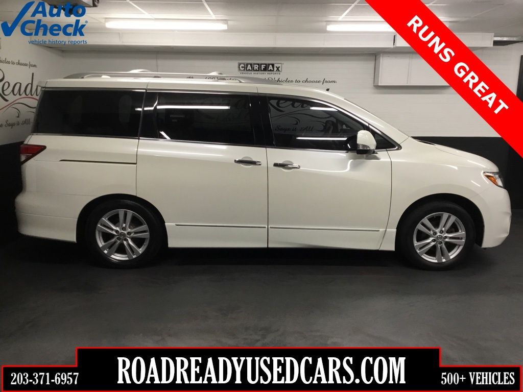 Brilliant Silver 2011 Nissan Quest 3.5 LE Minivan Front-Wheel Drive Continuously Variable Transmission