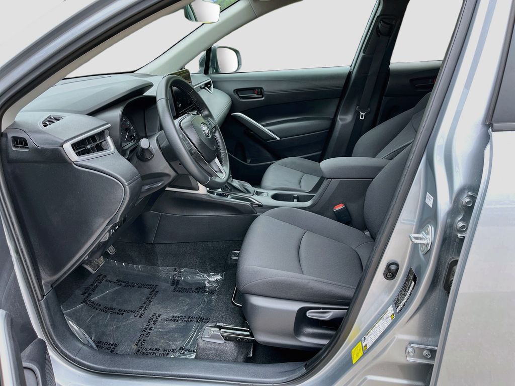 2025 Toyota Corolla Cross LE Silver at Gullo Toyota