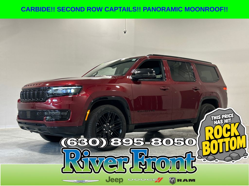 Velvet Red Pearlcoat 2025 Jeep Wagoneer SUV / Crossover Four-Wheel Drive 8-Speed Automatic