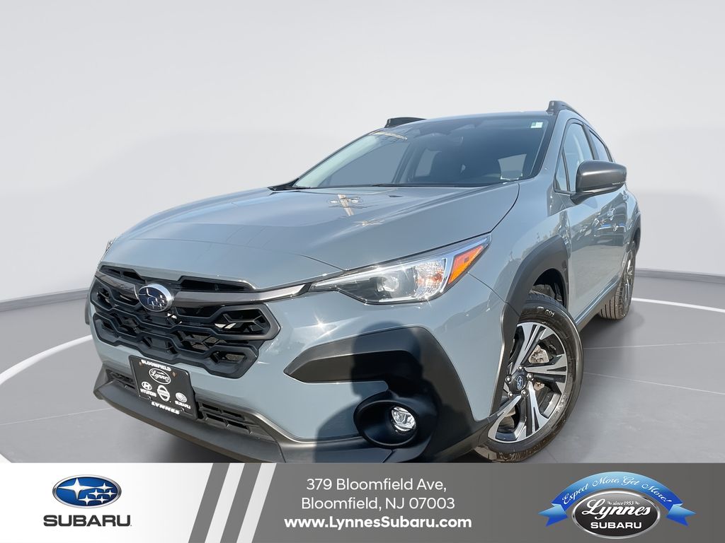 Blue Metallic 2024 Subaru Crosstrek Premium AWD SUV / Crossover All-Wheel Drive Continuously Variable Transmission