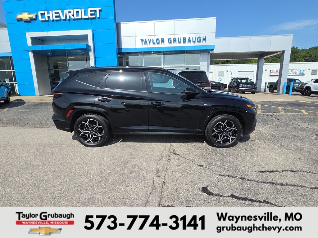 Phantom Black 2022 Hyundai Tucson SUV / Crossover All-Wheel Drive 8-Speed Automatic