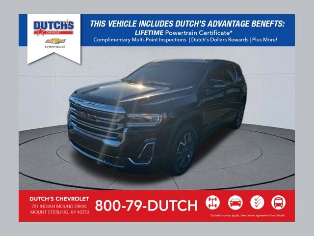 Black (Ebony Twilight Metallic) 2023 GMC Acadia SLE FWD SUV / Crossover Front-Wheel Drive 9-Speed Automatic