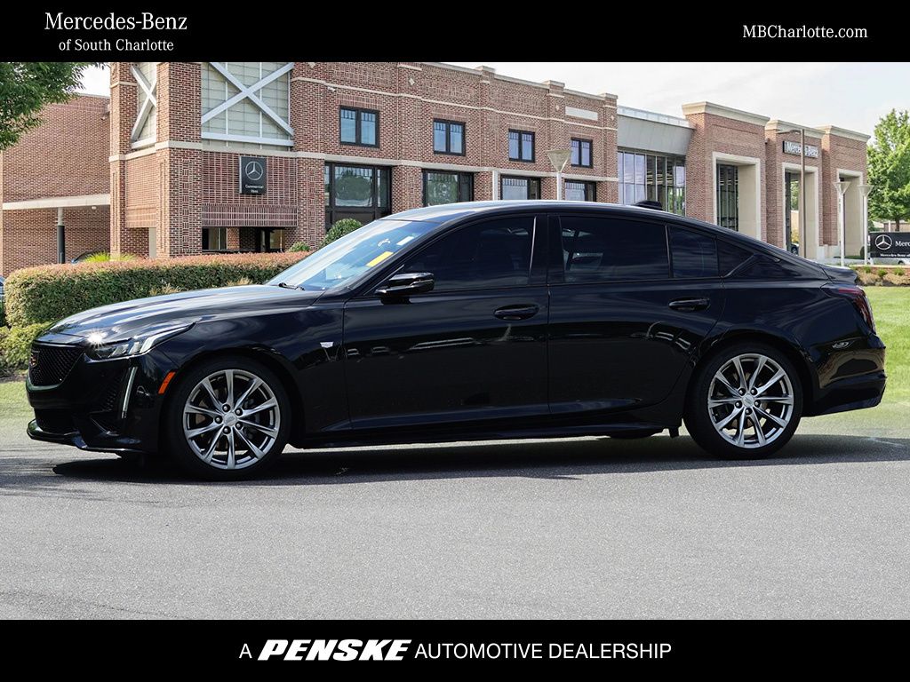 Black Raven 2022 Cadillac CT5 Sedan Rear-Wheel Drive Automatic