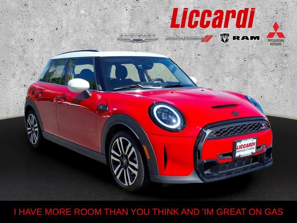 Chili Red 2024 MINI Cooper Hatchback 7-Speed Automatic