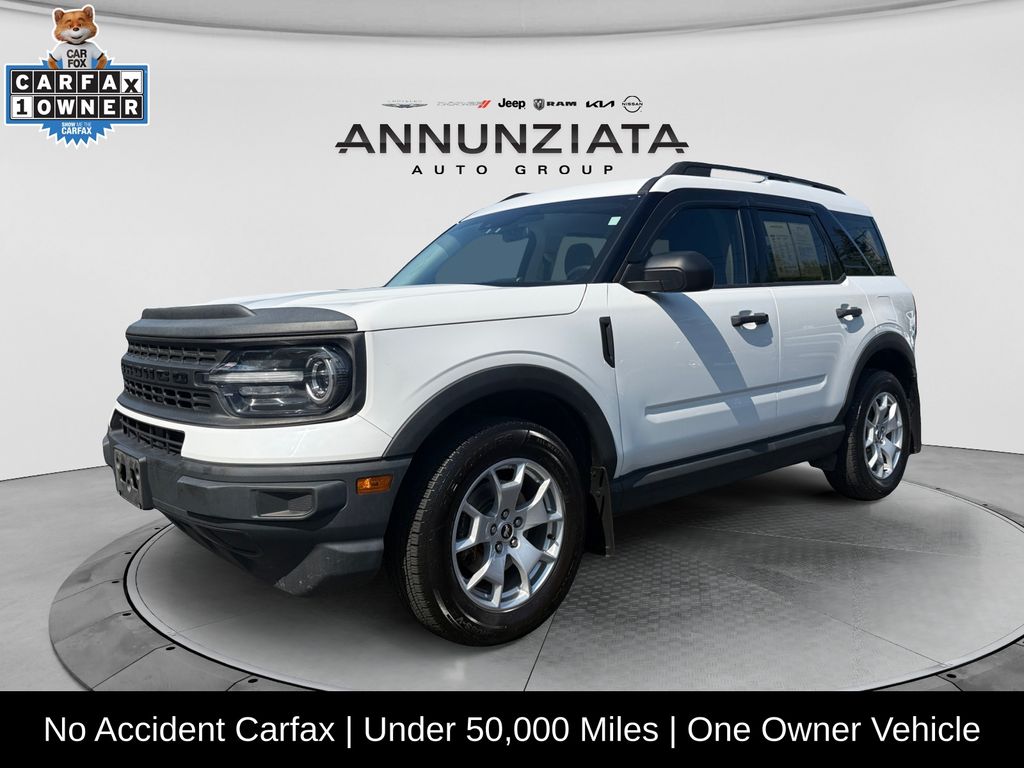 Oxford White 2021 Ford Bronco Sport SUV / Crossover All-Wheel Drive 8-Speed Automatic