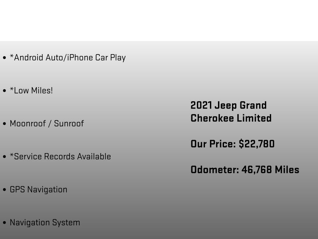 2021 Jeep Grand Cherokee Limited Red at Auto Express Mitsubishi