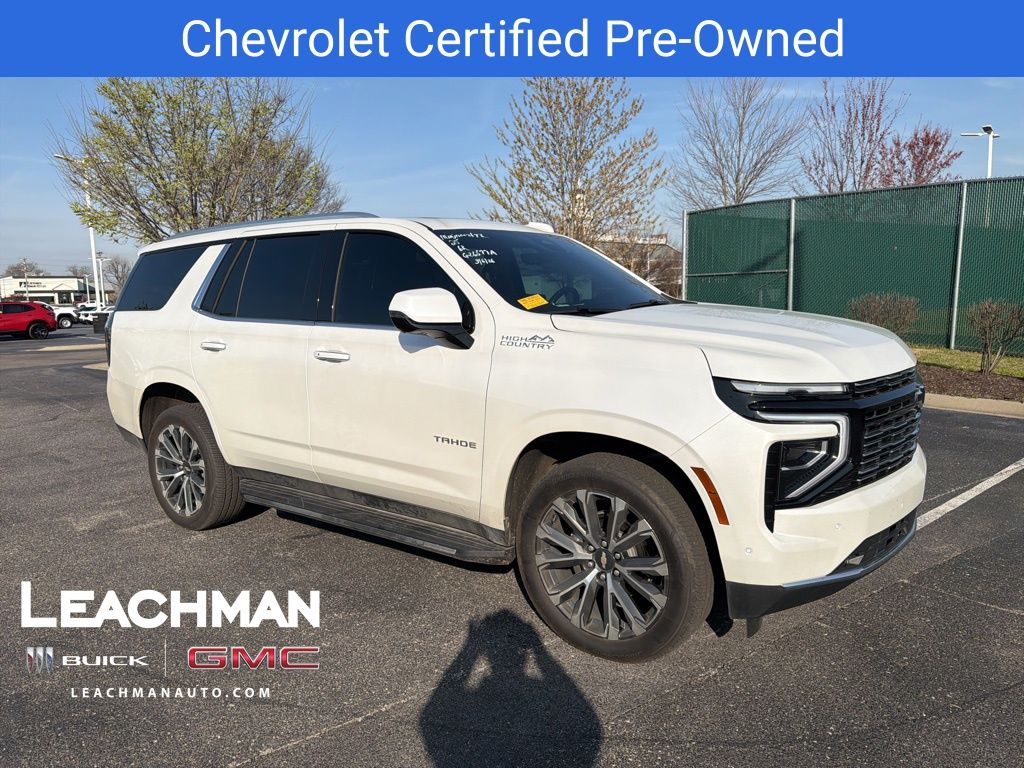 2025 Chevrolet Tahoe High Country 4WD