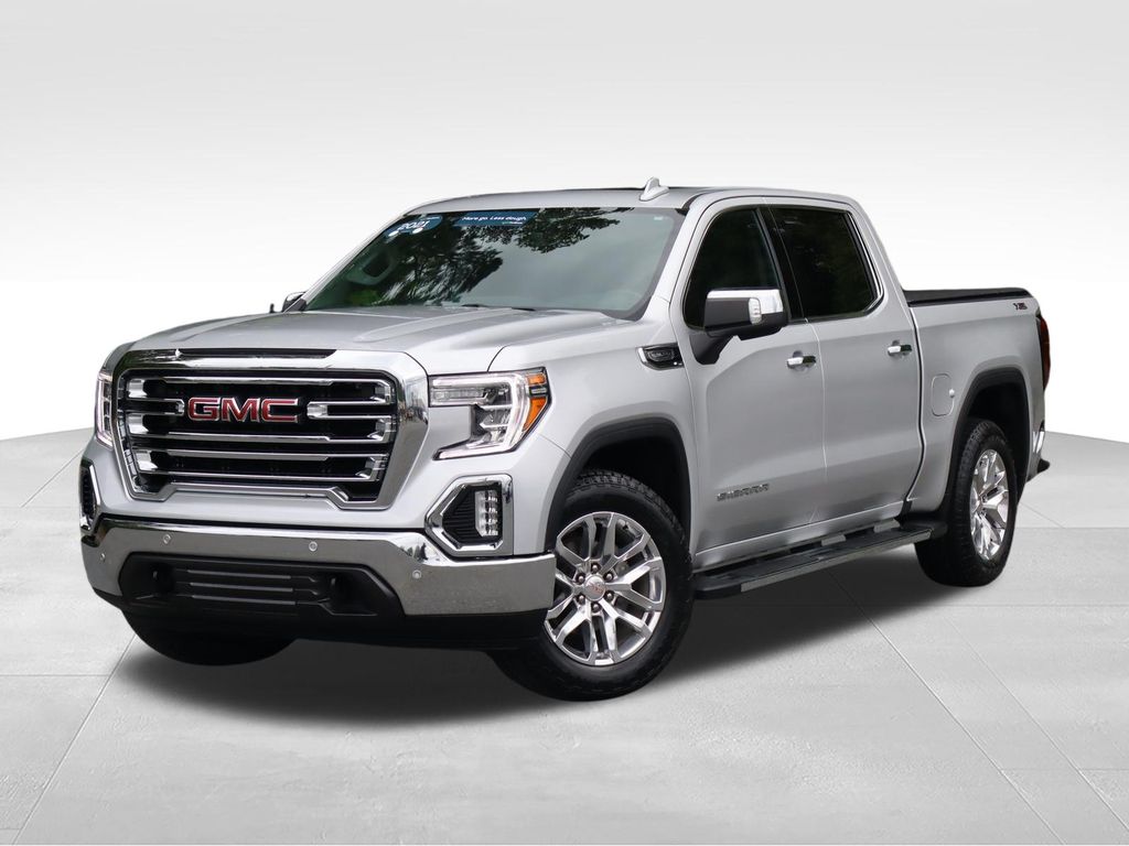 Quicksilver Metallic 2021 GMC Sierra 1500 Pickup Truck Four-Wheel Drive Automatic