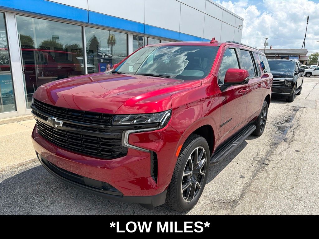 Radiant Red 2024 Chevrolet Suburban SUV / Crossover Four-Wheel Drive