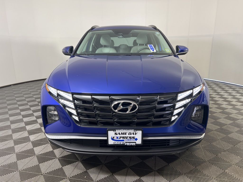 Certified Used 2023 Blue Hyundai SEL image 12