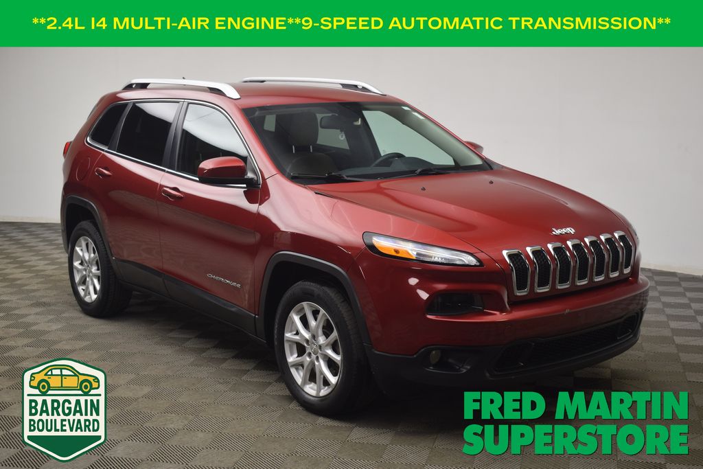 used 2015 Jeep Cherokee car, priced at $9,500