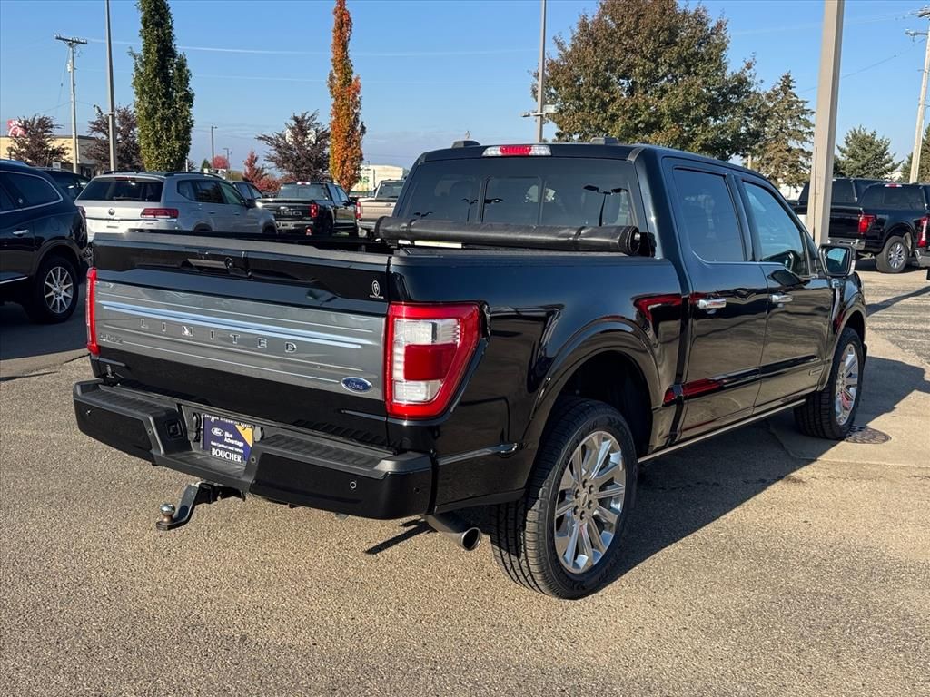 Certified Used 2023 Agate Black Metallic Ford Limited image 5