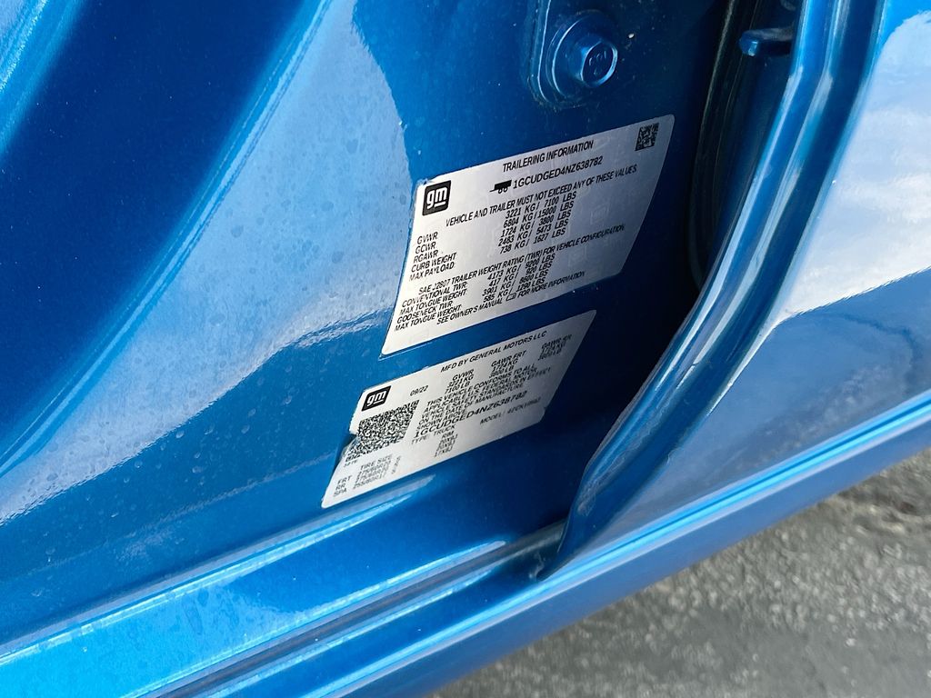 Used 2022 Blue Chevrolet LTZ image 34