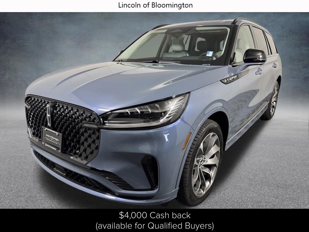 Blue Metallic 2026 Lincoln Aviator SUV / Crossover All-Wheel Drive Automatic