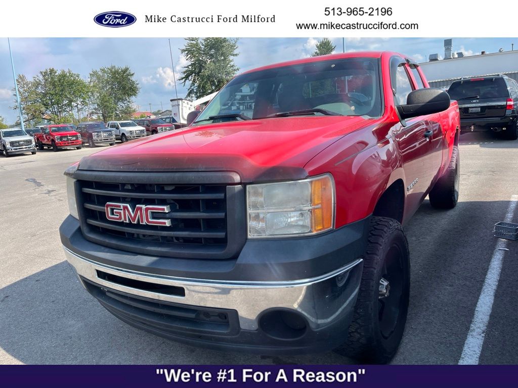 Fire Red 2011 GMC Sierra 1500 Pickup Truck Four-Wheel Drive 6-Speed Automatic